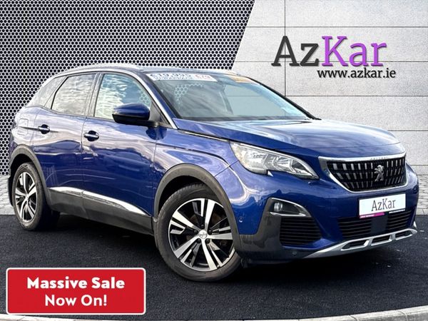 Peugeot 3008 SUV, Diesel, 2019, Blue