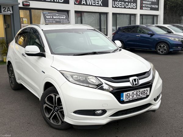 Honda Vezel Estate, Petrol Hybrid, 2015, White