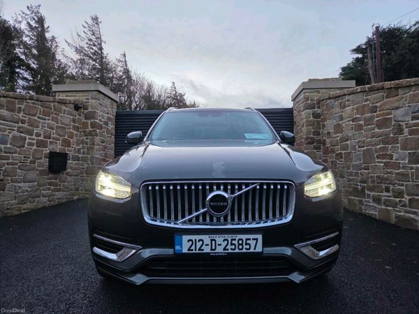 Volvo XC90 SUV, Petrol Plug-in Hybrid, 2021, Grey