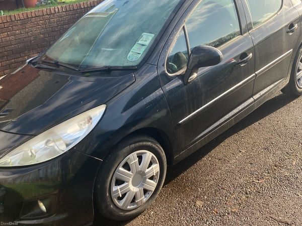 Peugeot 207 Hatchback, Diesel, 2011, Black