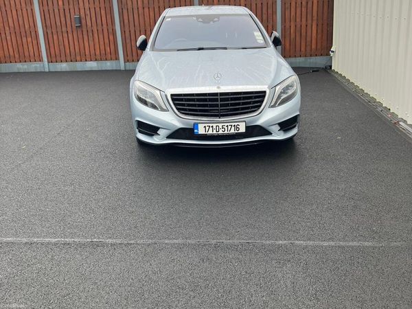 Mercedes-Benz S-Class Saloon, Petrol Plug-in Hybrid, 2017, Silver