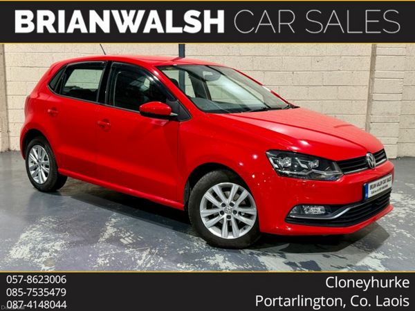 Volkswagen Polo Hatchback, Petrol, 2017, Red
