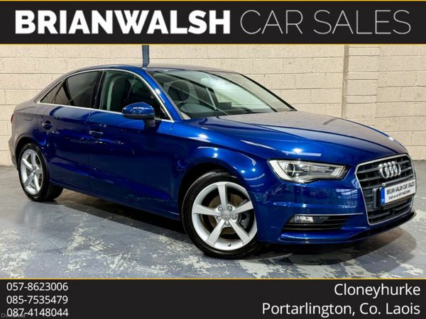 Audi A3 Saloon, Petrol, 2015, Blue