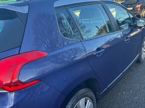 Peugeot 2008 SUV, Petrol, 2015, Blue