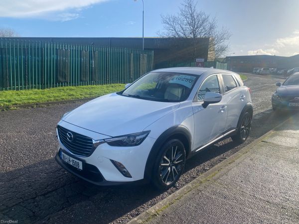 Mazda CX-3 SUV, Diesel, 2016, White