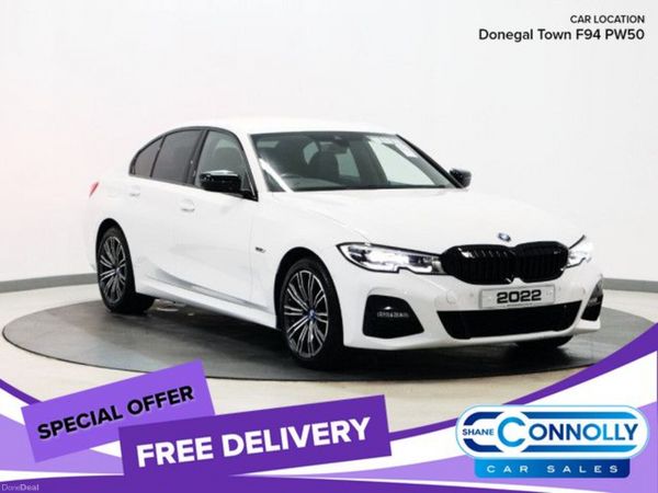 BMW 3-Series Saloon, Petrol Hybrid, 2022, White