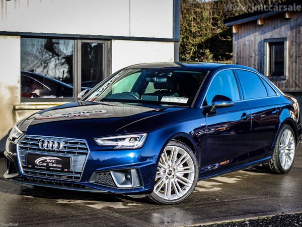 Audi A4 Saloon, Diesel, 2019, Blue