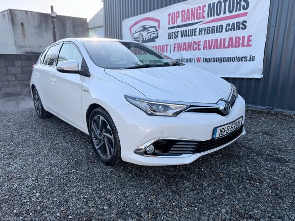 Toyota Auris Hatchback, Petrol Hybrid, 2016, White