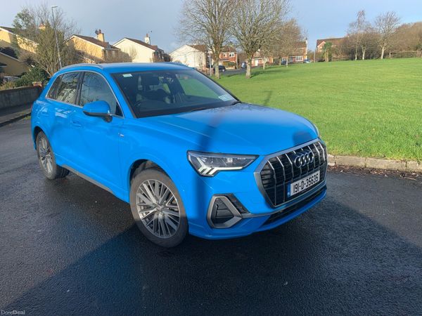 Audi Q3 SUV, Petrol, 2019, Blue