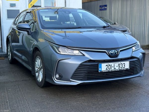 Toyota Corolla Saloon, Petrol Hybrid, 2020, Grey