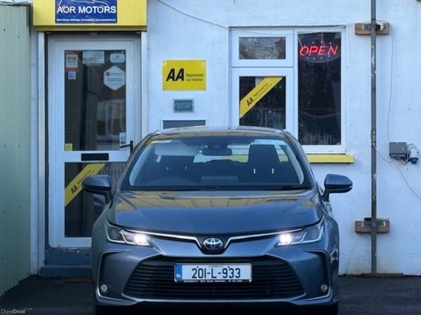 Toyota Corolla Saloon, Petrol Hybrid, 2020, Grey