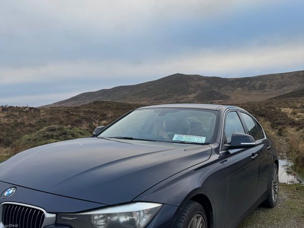 BMW 3-Series Saloon, Diesel, 2013, Blue