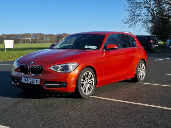 BMW 1-Series Hatchback, Petrol, 2012, Orange