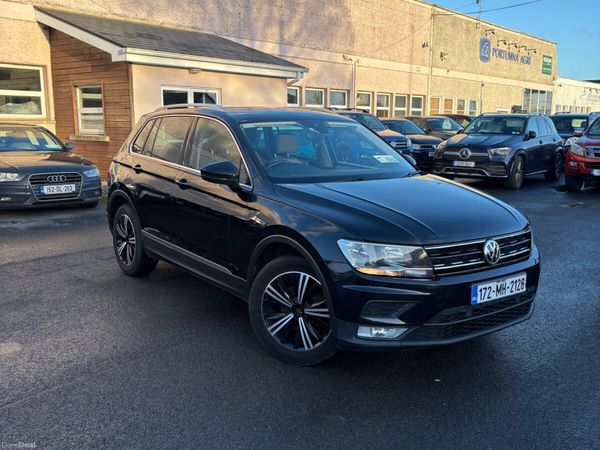 Volkswagen Tiguan SUV, Diesel, 2017, Black