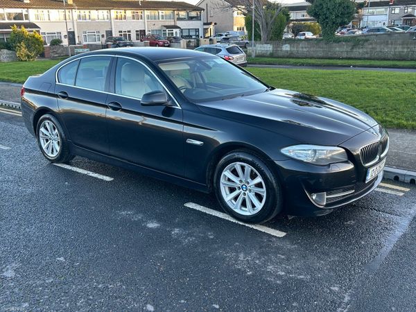 BMW 5-Series Saloon, Diesel, 2012, Black