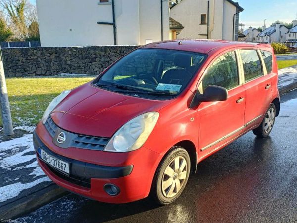 Nissan Note MPV, Petrol, 2006, Red