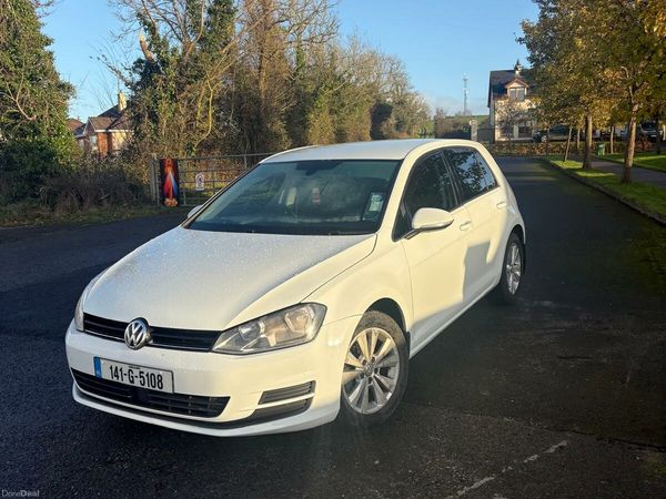 Volkswagen Golf Hatchback, Diesel, 2014, White