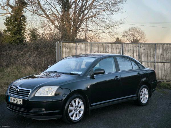 Toyota Avensis Saloon, Petrol, 2006, Black