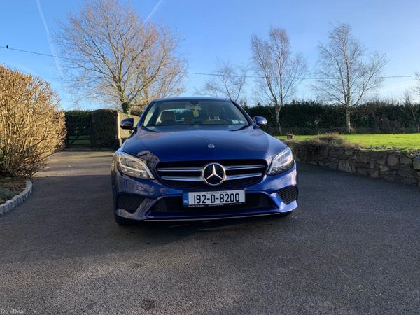 Mercedes-Benz C-Class Saloon, Petrol, 2019, Blue