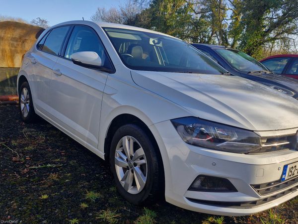 Volkswagen Polo Hatchback, Diesel, 2019, White