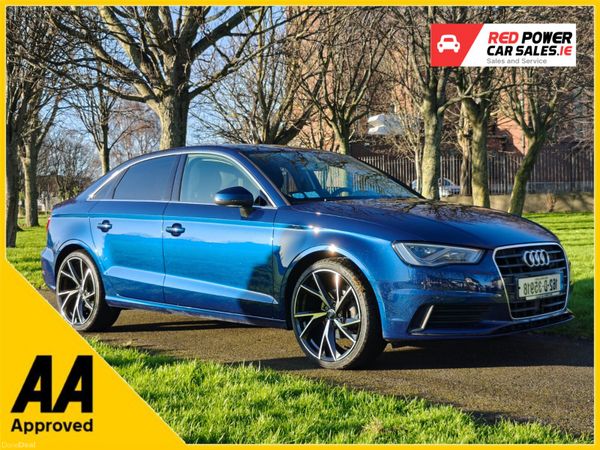 Audi A3 Saloon, Petrol, 2016, Blue