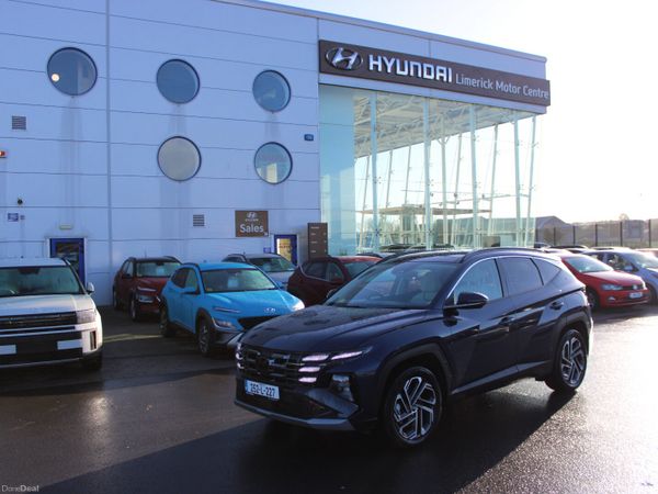 Hyundai Tucson SUV, Petrol Plug-in Hybrid, 2025, Blue