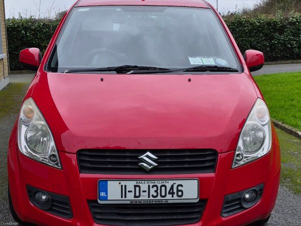 Suzuki Splash Hatchback, Petrol, 2011, Red