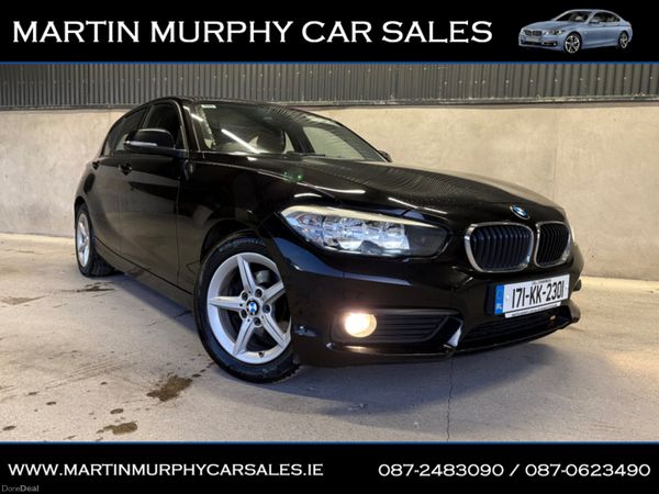 BMW 1-Series Hatchback, Diesel, 2017, Black