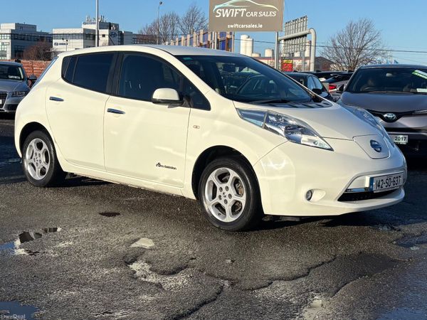 Nissan Leaf Hatchback, Electric, 2014, White