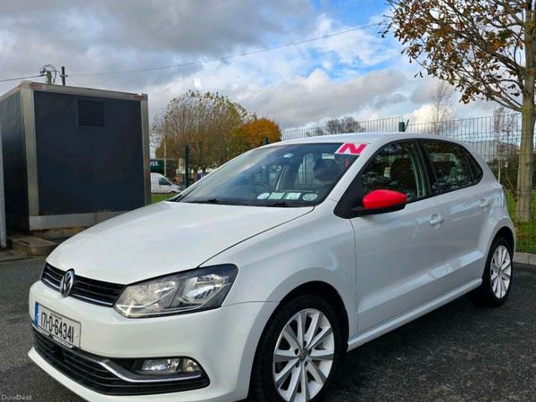 Volkswagen Polo Hatchback, Petrol, 2017, White