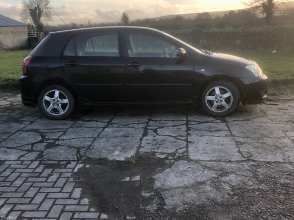 Toyota Corolla Hatchback, Diesel, 2006, Black