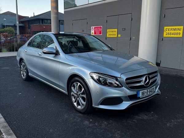 Mercedes-Benz C-Class Saloon, Petrol Plug-in Hybrid, 2016, Silver