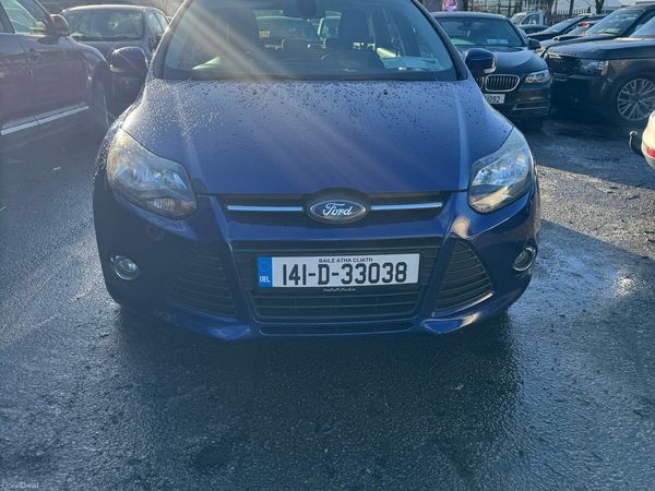 Ford Focus Hatchback, Diesel, 2014, Blue
