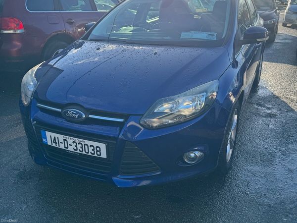 Ford Focus Hatchback, Diesel, 2014, Blue