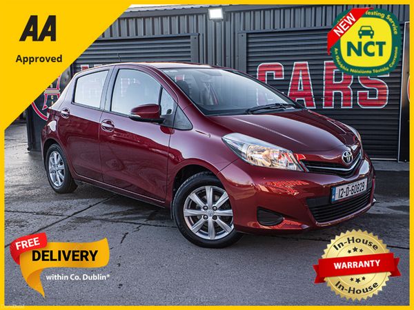 Toyota Yaris Hatchback, Petrol, 2012, Red