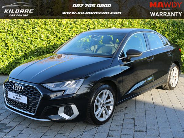 Audi A3 Saloon, Petrol Hybrid, 2021, Black