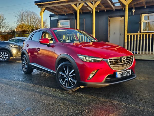 Mazda CX-3 SUV, Diesel, 2016, Red