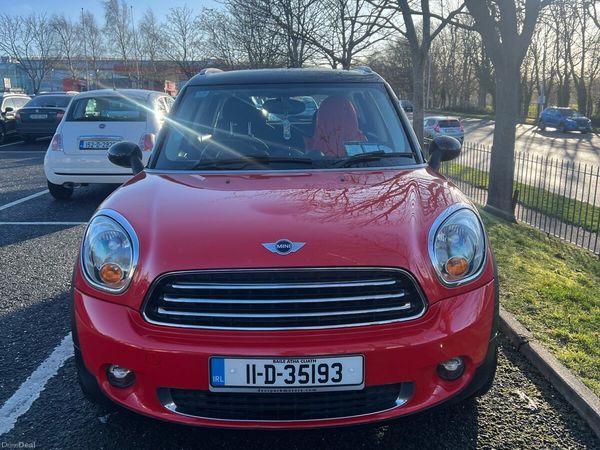 Mini Countryman Estate/Jeep, Diesel, 2011, Red