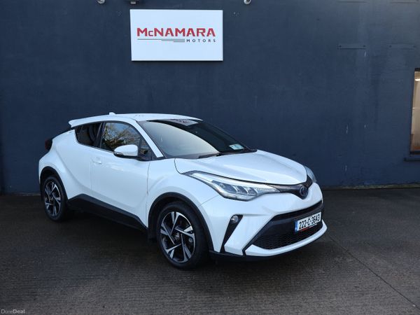 Toyota C-HR Hatchback, Petrol Hybrid, 2022, White