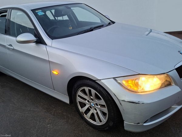 BMW 3-Series Saloon, Petrol, 2008, Silver