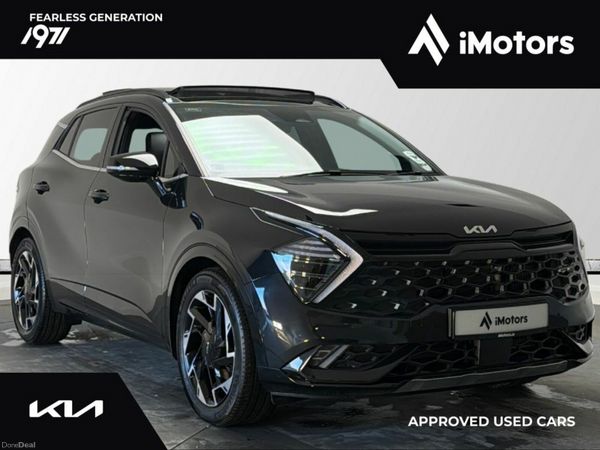 Kia Sportage SUV, Diesel Hybrid, 2024, Black