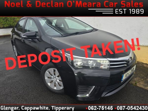 Toyota Corolla Saloon, Diesel, 2014, Black