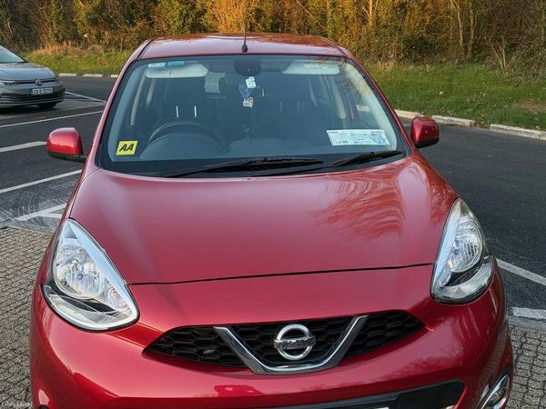Nissan Micra Hatchback, Petrol, 2017, Red