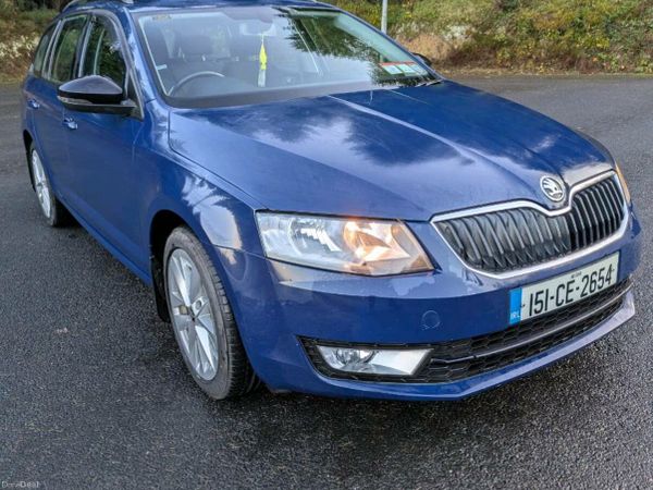 Skoda Octavia Estate, Diesel, 2015, Blue