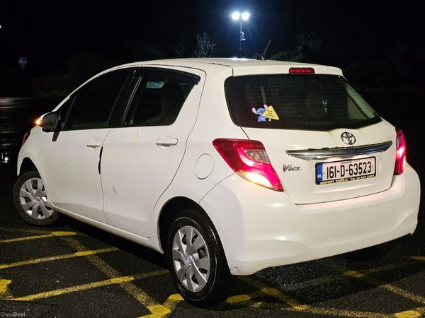 Toyota Vitz Hatchback, Petrol, 2016, White