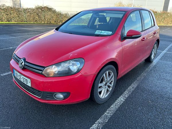 Volkswagen Golf Hatchback, Diesel, 2011, Red