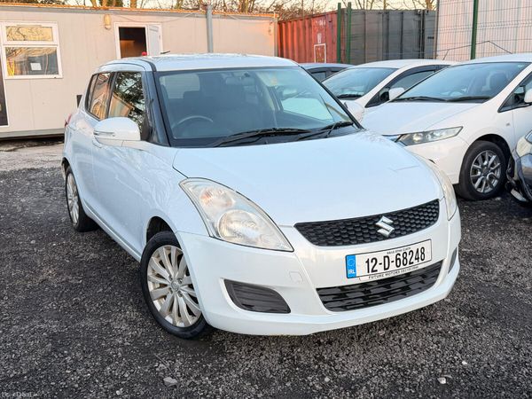 Suzuki Swift Hatchback, Petrol, 2012, White