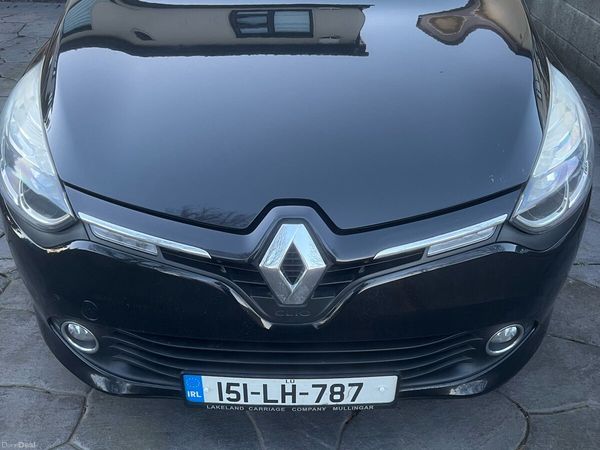 Renault Clio Hatchback, Petrol, 2015, Black
