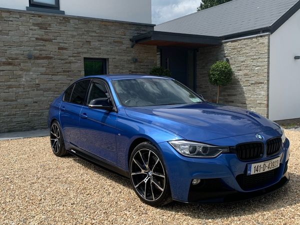 BMW 3-Series Saloon, Diesel, 2014, Blue