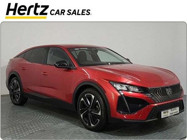 Peugeot 408 Hatchback, Petrol, 2023, Red